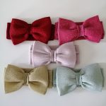 Glitter χειροποιήτες βρεφικές κορδέλες 2527