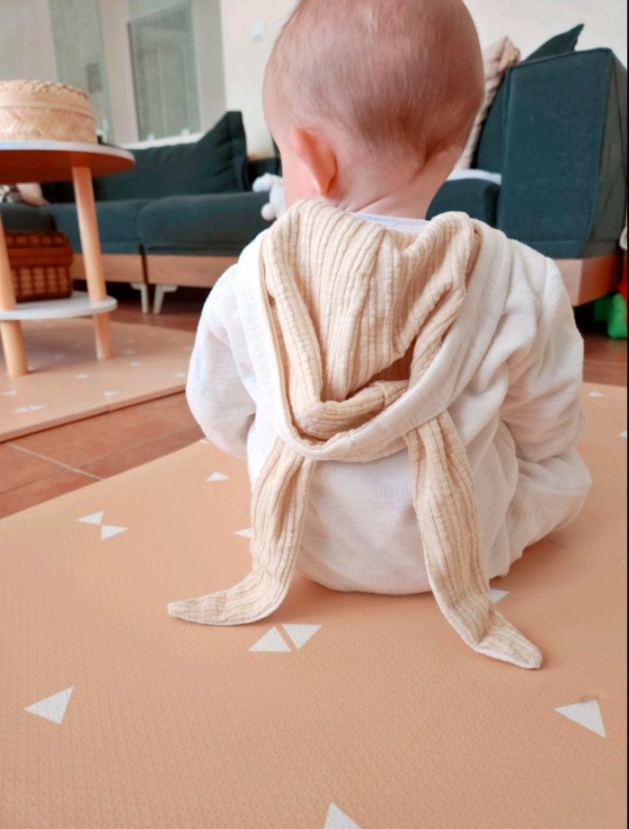 Rabbit Jumpsuit White 2415 - Image 6