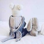 Rabbit Jumpsuit Blue 2415 - Image 2