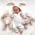 Rabbit Jumpsuit White 2415 - Image 3