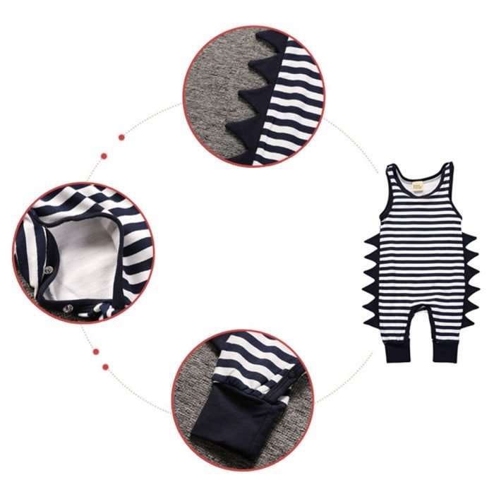 Dinosaur Jumpsuit 2915 - Image 4