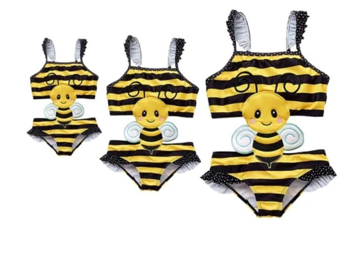 Ολόσωμο μαγιό πασχαλίτσα και μελισσούλα 4128 - Image 7