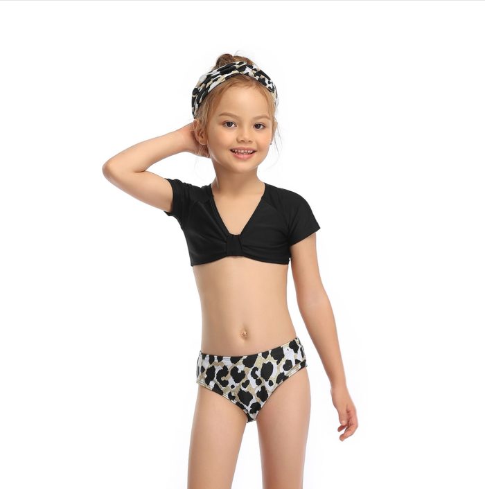 μαγιό κορίτσι minielephant Μαγιό λεοπάρ 3 τεμάχια 4122 - Image 2