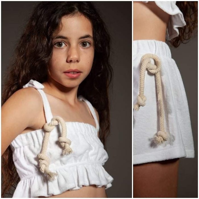 Summer White Set πετσετέ με σχοινί 2884 - Image 4