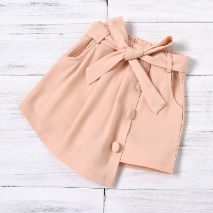 Jean Top/Peach Shorts Skirt 2782 - Image 6