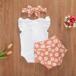 Casual Summer Baby Set  3 pieces 2650 - Image 2