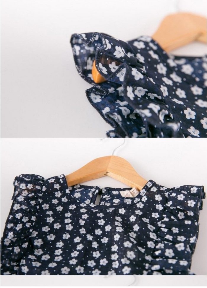 σετ επισήμο για κορίτσι βερμούδα minielephant.gr Navy Style 2995 - Image 5