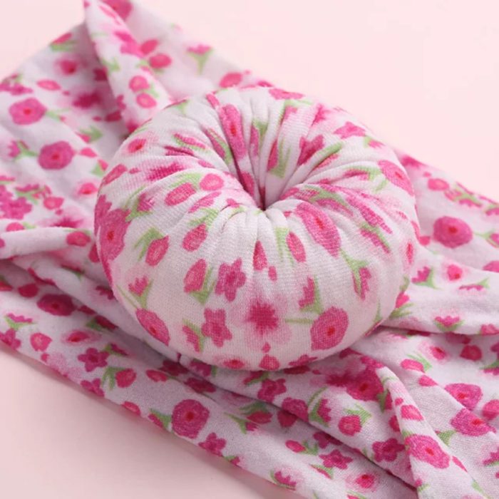 Βρεφική κορδέλα ντόνατ λουλουδάτη minielephant.gr Βρεφικές κορδέλες Ντόνατ Μοτίβα 2516 - Image 7