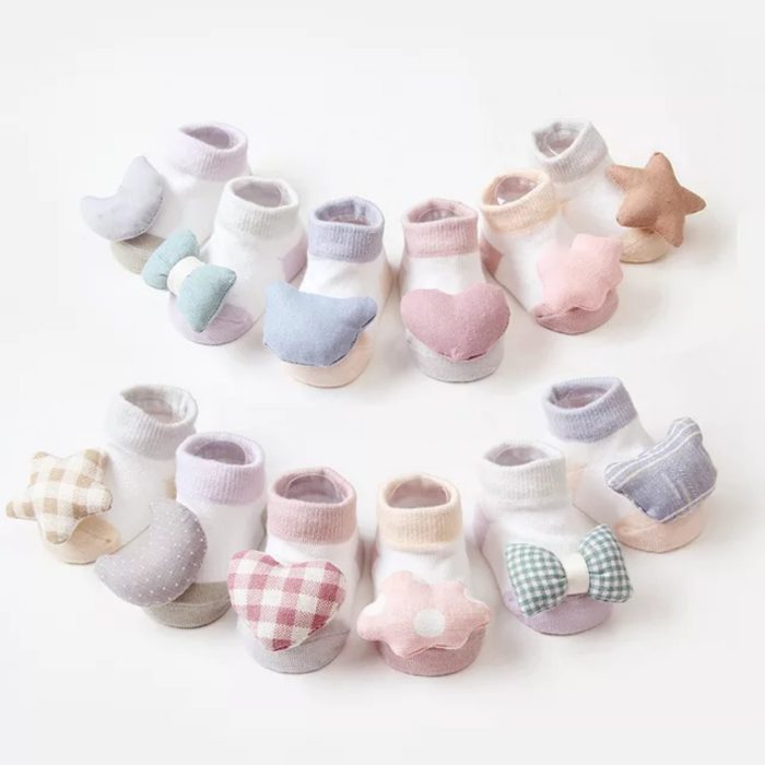 βρεφικές καλτσούλες minielephant.gr Βρεφικά τρισδιάστατα καλτσάκια 8396 - Image 2