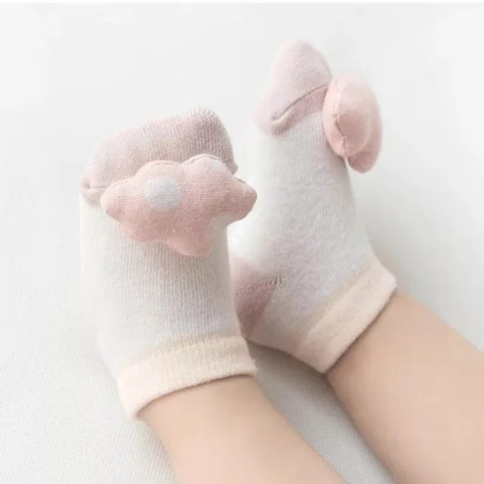 βρεφικές καλτσούλες καλτσάκια για μωρό κορίτσι αγόρι minielephant.gr Βρεφικά τρισδιάστατα καλτσάκια 8396 - Image 5