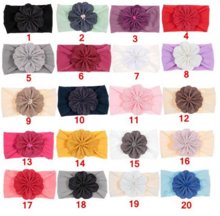 Βρεφικές κορδέλες λουλούδι 2532 - Image 2