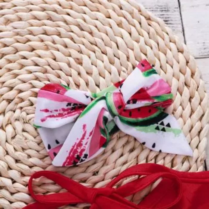 Μαγιό κόκκινα καρπουζάκια 4116 - Image 6