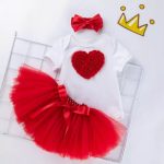 Party Set Red Heart 2644 (Κοντομάνικο)