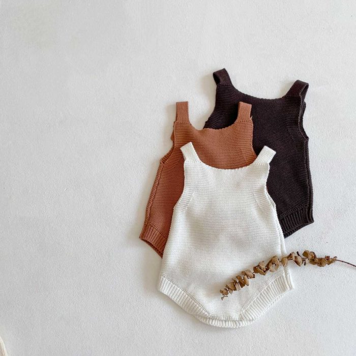 πλεκτή βρεφική σαλοπέτα για μωρό minielephant.gr Rainbow Knitted σαλοπέτα 2920 - Image 5