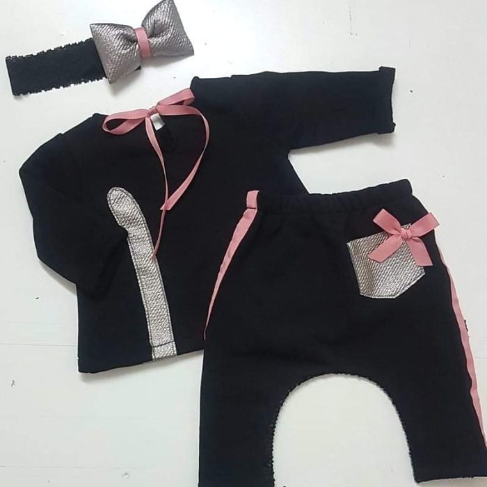 Baby Cat Silver σετάκι γάτα μαύρο-ασημί 2851 - Image 2