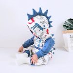 Blue Dinosaur Jumpsuit 2426