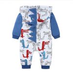 Blue Dinosaur Jumpsuit 2426 - Image 3