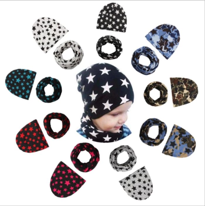 Σετ Beanies με λαιμό One Size 0-18 μηνών 3212 - Image 2
