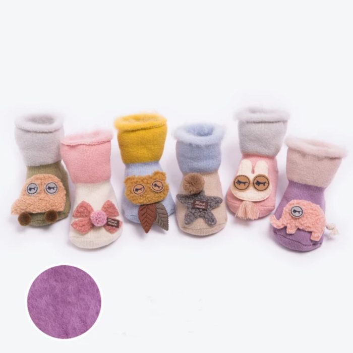 Χνουδωτά καλτσάκια με σχέδια 8394 - Image 6