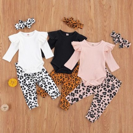 Baby Leopard Set σε 3 χρώματα 2711