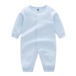 Angel βρεφικό βαμβακερό φορμάκι 2413 Γαλάζιο - Image 4