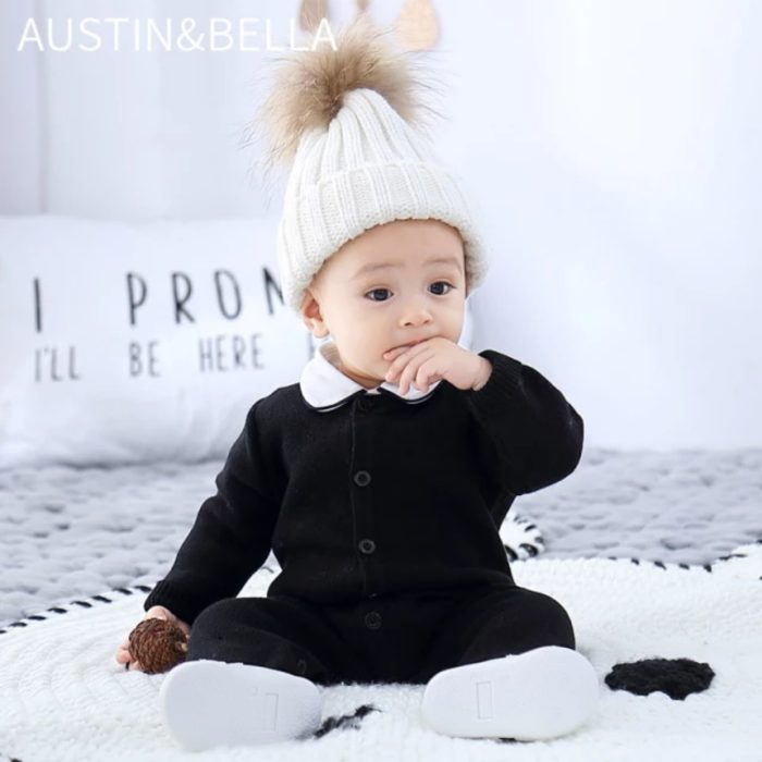 Angel πλεκτό μαύρο φορμάκι 2419 - Image 4