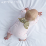 Angel βρεφικό βαμβακερό φορμάκι 2413 Ροζ