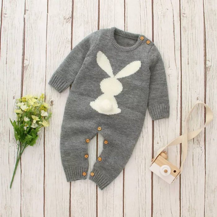 Rabbit Knitted Jumpsuit 2432 - Image 10