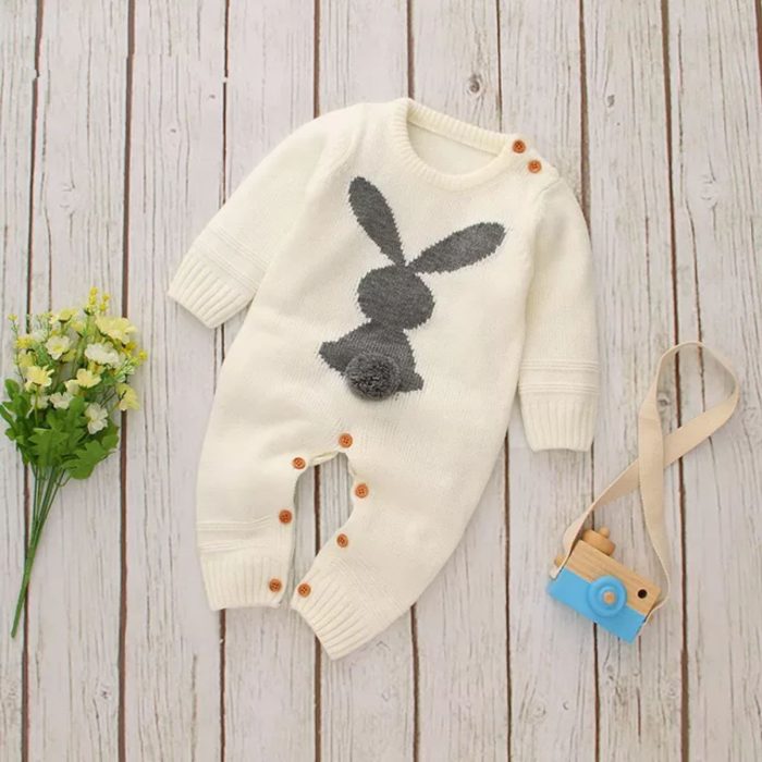 Rabbit Knitted Jumpsuit 2432 - Image 11