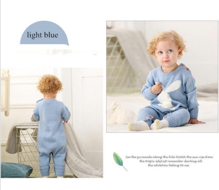 Rabbit Knitted Jumpsuit 2432 - Image 7