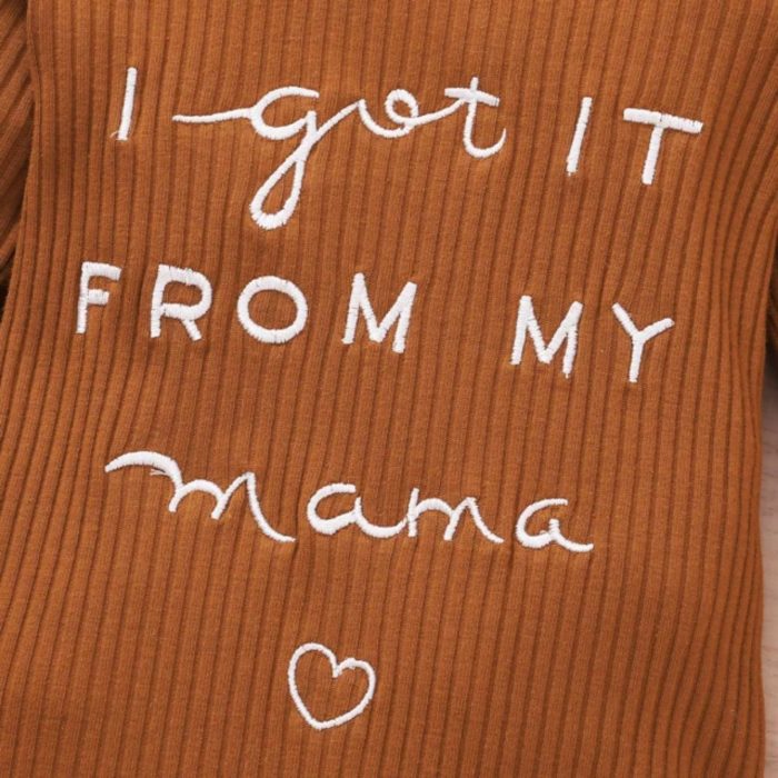 Casual σετάκι My Mama σε 3 χρώματα 2700 - Image 2