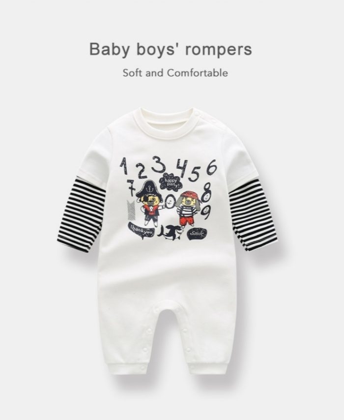 βρεφικό φορμάκι για αγόρι minielephant.gr Numbers βρεφικό φορμάκι 2484 - Image 2