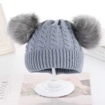 Knitted πλεκτό σκουφάκι 0-3 ετών 3201 - Image 3