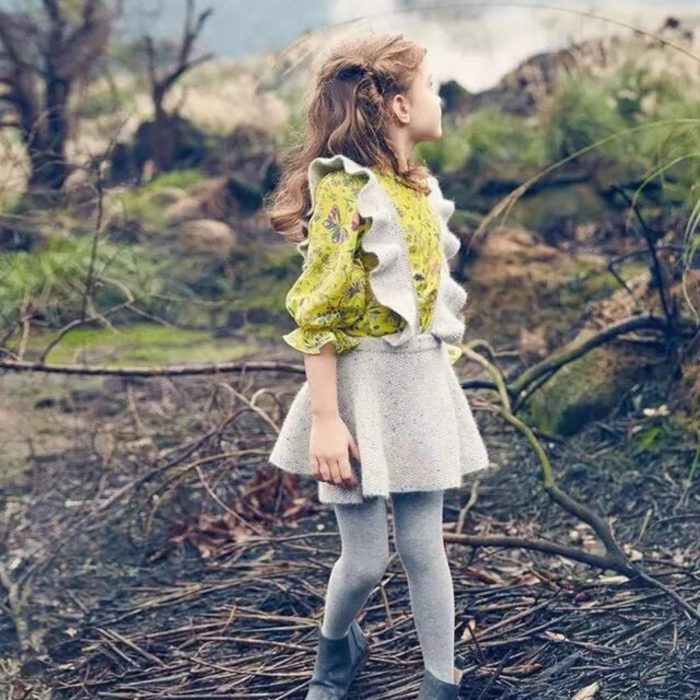 Knitted φόρεμα σαλοπέτα 3019 - Image 2