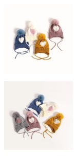 Knitted Heart πλεκτό σκουφάκι 3204 - Image 6