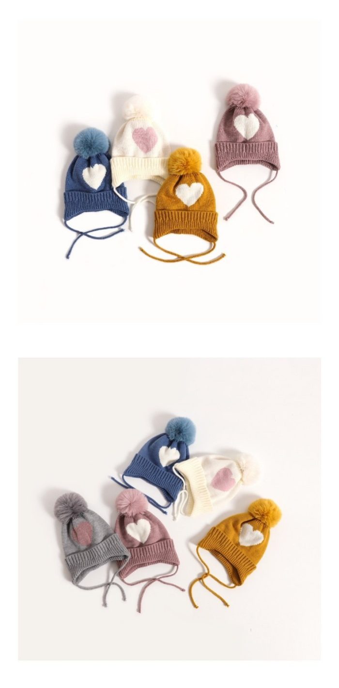 Knitted Heart πλεκτό σκουφάκι 3204 - Image 6