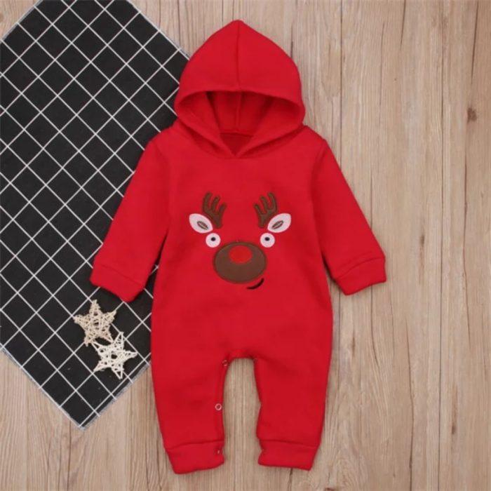Χριστουγεννιάτικο Red Deer Jumpsuit 1113 - Image 4