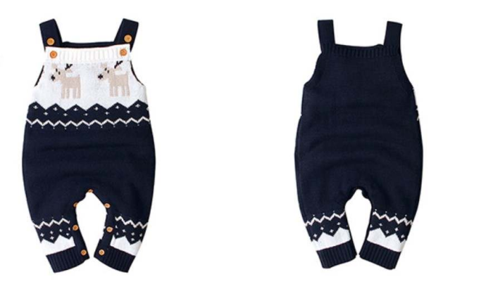 Χριστουγεννιάτικη Knitted Deer σαλοπέτα 2834 - Image 7