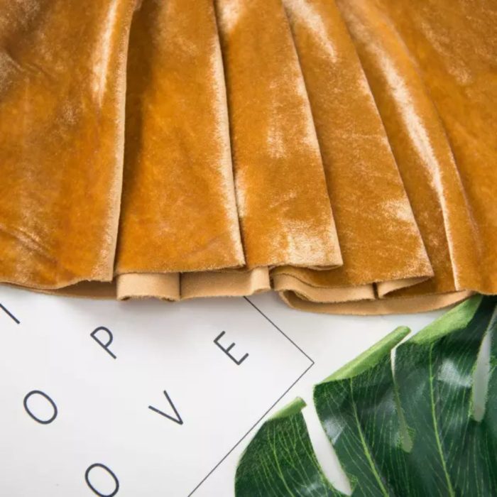 Velvet Skirt Βελούδινη φούστα 3020 - Image 6