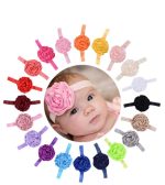 Rose βρεφική κορδέλα τριαντάφυλλο 2502