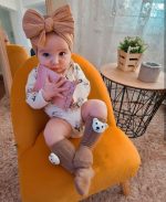 Retro κορδέλα σε μπεζ αποχρώσεις 2503