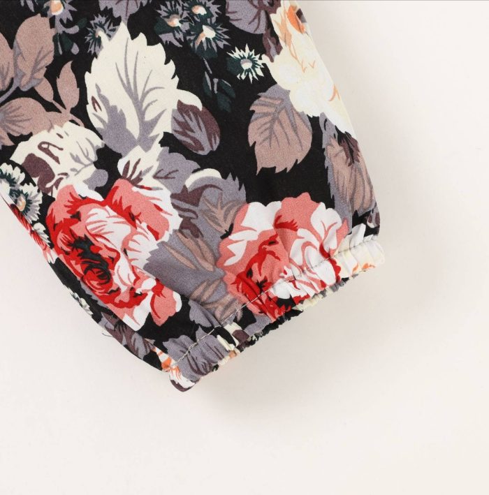 Casual Floral Beige Set 2696 - Image 3