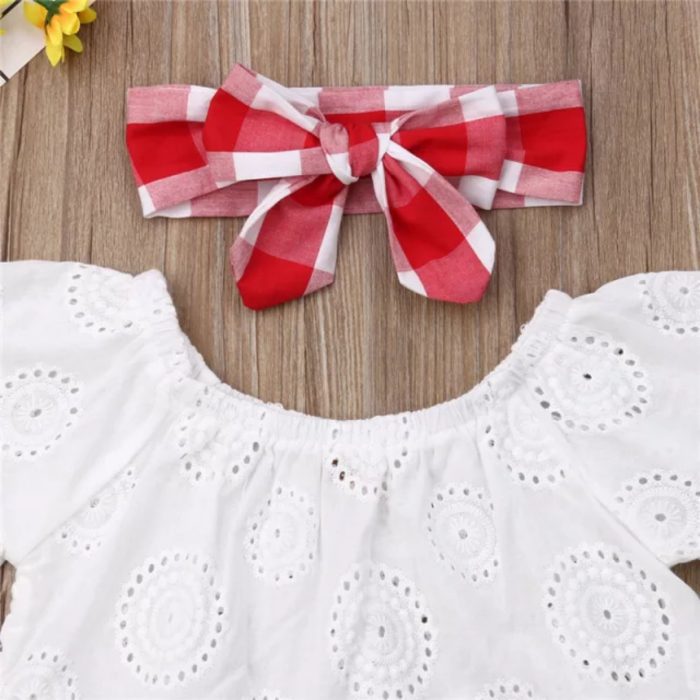 Red White Baby Set 2628 - Image 3