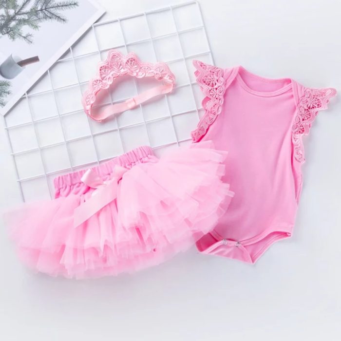 Pink Baby Set (Κοντομάνικο) 2639 - Image 5