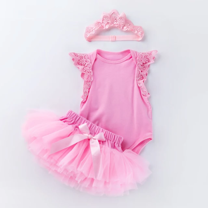 Pink Baby Set (Κοντομάνικο) 2639