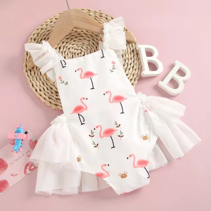 Flamingo Baby Romper 2813 - Image 1