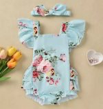 Flower Baby Romper 2815 - Image 3