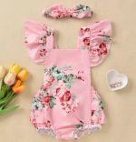 Flower Baby Romper 2815 - Image 2