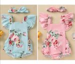 Flower Baby Romper 2815