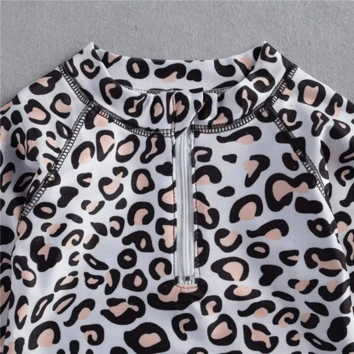 Leopard ολόσωμο μακρυμάνικο μαγιό 4103 - Image 5